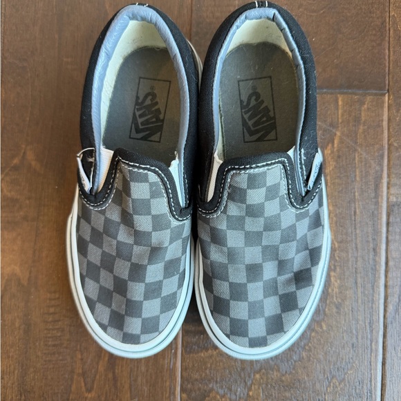 Kids Vans Classic Checkered Slip-On Sneakers - Picture 3 of 7
